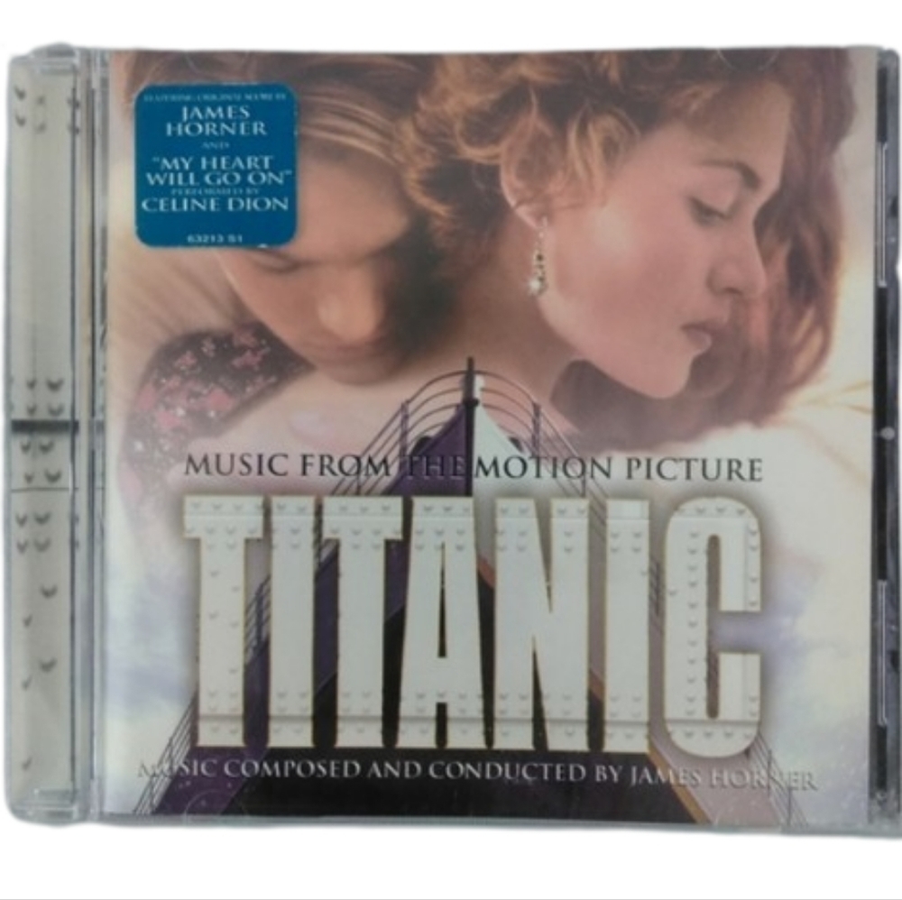 Titanic Motion Picture Soundtrack Celine Dion My Heart Will Go On CD Classic